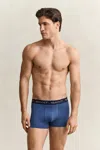 Gant 3-pack Boxer Briefs In Blue