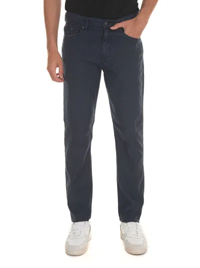 Gant 5-pocket Trousers In Medium Blue