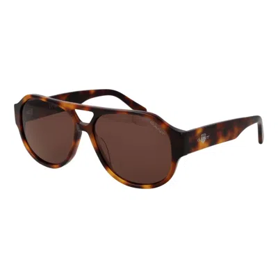 Gant Acetate Men's Sunglasses In Brown