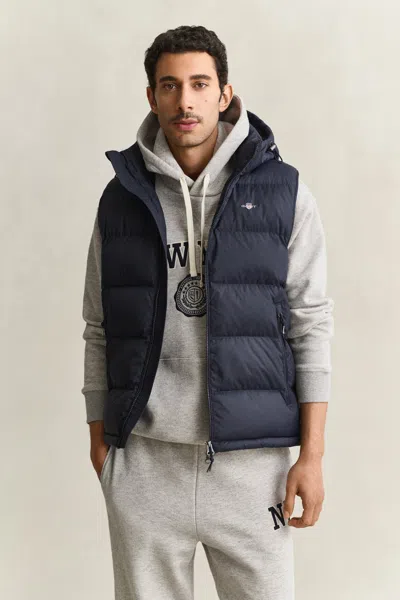 Gant Active Cloud Vest In Blue