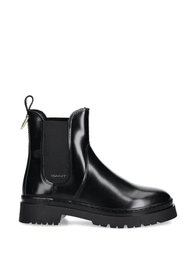 Gant Aligrey Pull-tab Chelsea Boots In Black