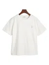 Gant Anchor-embroidered T-shirt In Multi