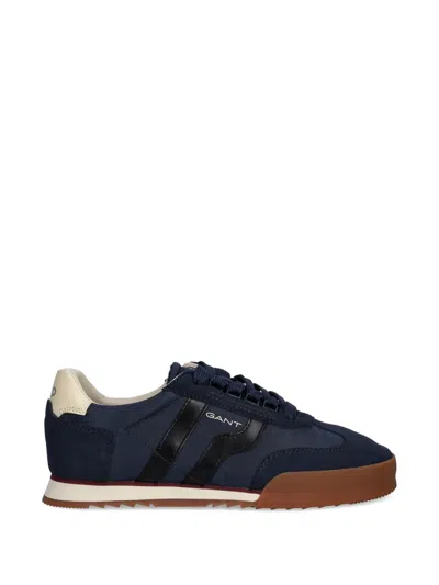 Gant Baylle Stripe-detail Sneakers In Blue