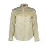 Gant Beige Cotton Shirt In Neutral