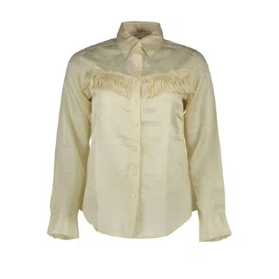GANT BEIGE COTTON SHIRT
