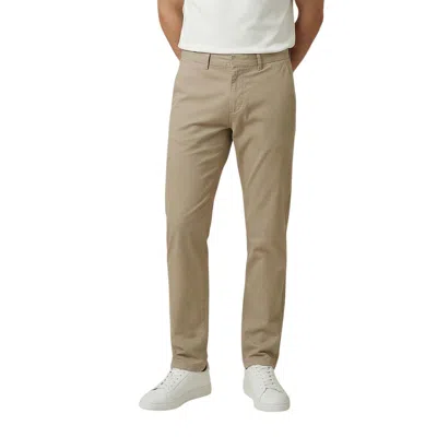 Gant Beige Cotton Skinny Pants In Brown