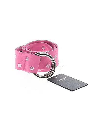 Pre-owned Gant Belt In Pink