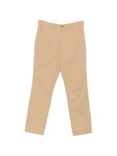 Gant Belt-loop Pocket Trousers In Neutral
