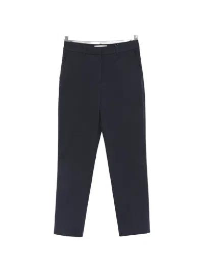 Gant Belt-loops Trousers In Blue