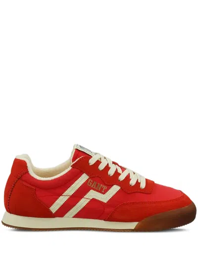 Gant Beylana Retro Lace-up Sneakers In Red