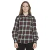 Gant Plaid Pattern Shirt In Brown