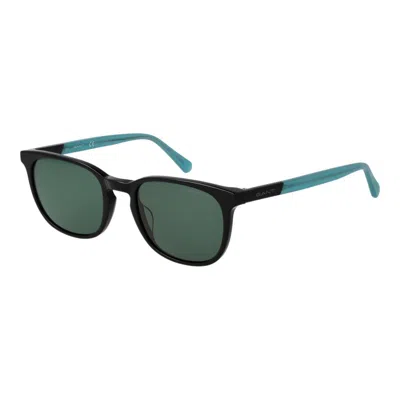 Gant Black Men Sunglasses In Green