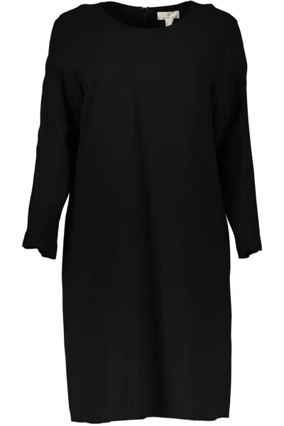 GANT BLACK VISCOSE WOMEN DRESS
