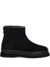 Gant Blistown Platform Zip Boots In Black
