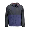 Gant Blue Polyamide Jacket In Blue