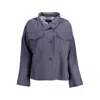 Gant Blue Cotton Jackets & Coat In Blue