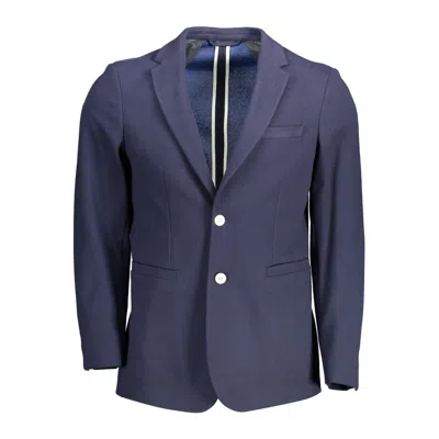 GANT BLUE COTTON MEN JACKET