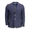Gant Blue Polyester Men Jacket In Blue