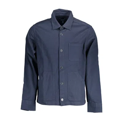 Gant Blue Cotton Men Men's Shirt