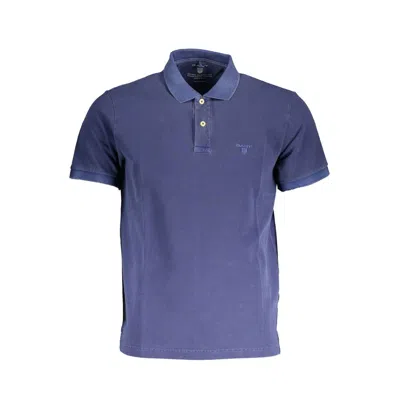 Gant Blue Cotton Polo Shirt