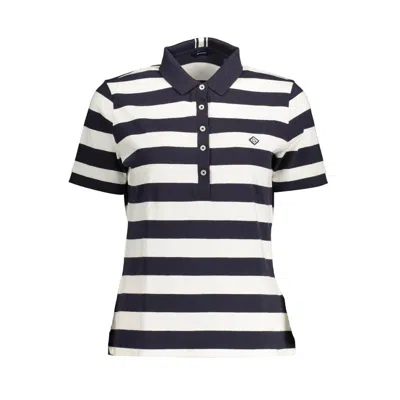Gant Blue Cotton Polo Shirt