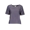 Gant Blue Cotton Unisex T-shirt In Blue