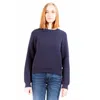 Gant Blue Cotton Unisex Sweatshirt In Blue
