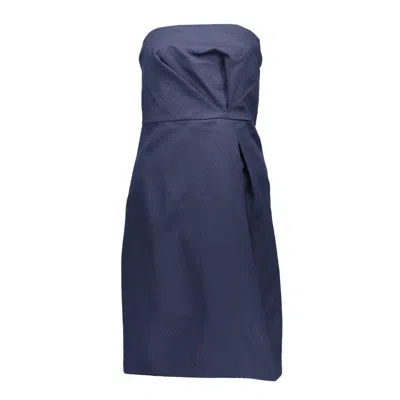 Gant Blue Cotton Women Women's Dress
