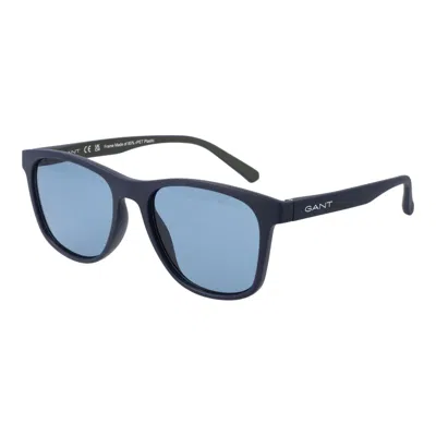 Gant Blue Men Sunglasses In Black