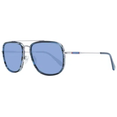 Gant Blue Metal Sunglasses In Multi