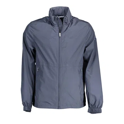 GANT BLUE POLYESTER JACKET