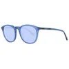 Gant Blue Unisex Sunglasses In Blue