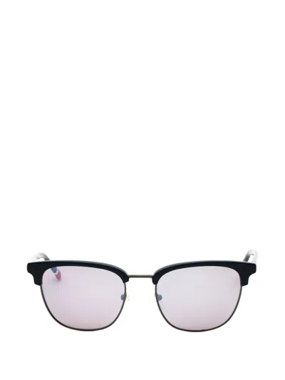 Gant Browline-frame Sunglasses In Black