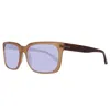 Gant Brown Acetate Sunglasses In Multi