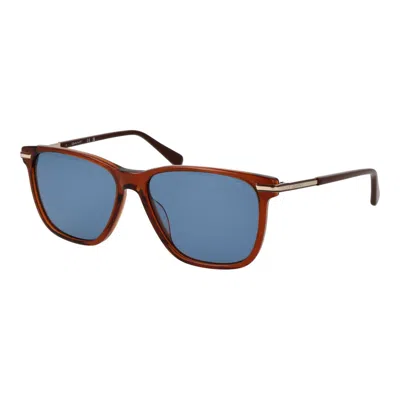 Gant Brown Acetate Sunglasses In Multi