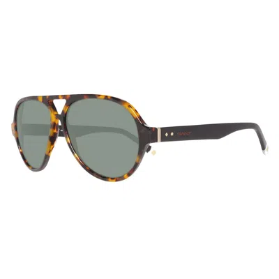 Gant Brown Acetate Sunglasses In Neutral