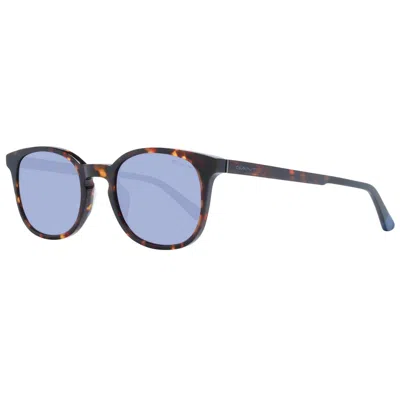 Gant Brown Plastic Sunglasses In Blue