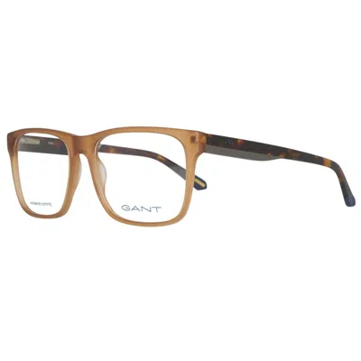 GANT GANT BROWN PLASTIC GLASSES MEN'S (FRAMES)