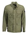Gant Brown Polyamide Shell Jacket In Green