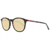 Gant Brown Unisex Sunglasses In Multi