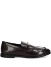 Gant Buckle-strap Loafers In Brown