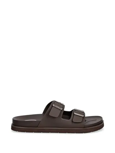 Gant Buckle-fastening Slides In Brown