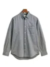 Gant Button-fastening Oxford Shirt In Blue