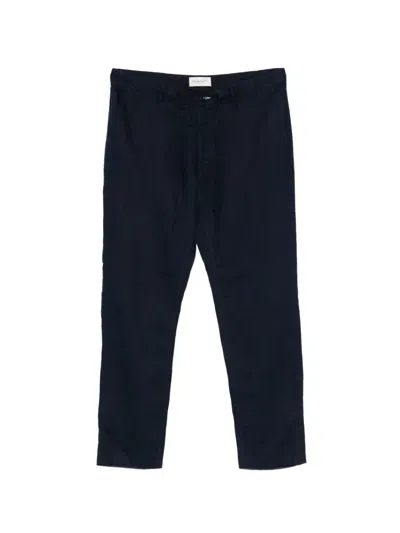 Gant Button-fastening Trousers In Blue