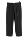 Gant Buttoned Trousers In Black