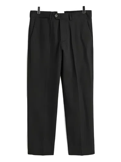 Gant Buttoned Trousers In Black