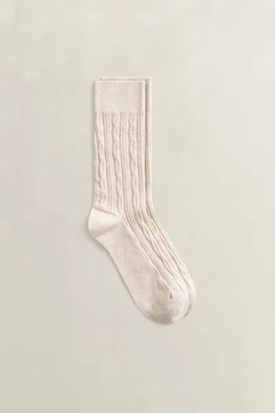 Gant Cable Knit Socks