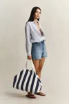 Gant Canvas Beach Bag In Multi