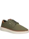 Gant Canvas Lace-up Sneakers In Animal Print