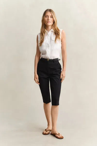 Gant Capri Pants In Black
